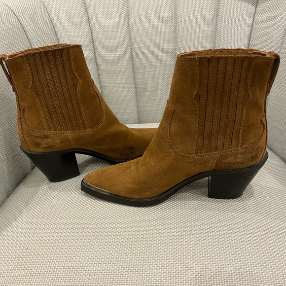 The Kooples Suede Western Boot - Picture 4 of 12